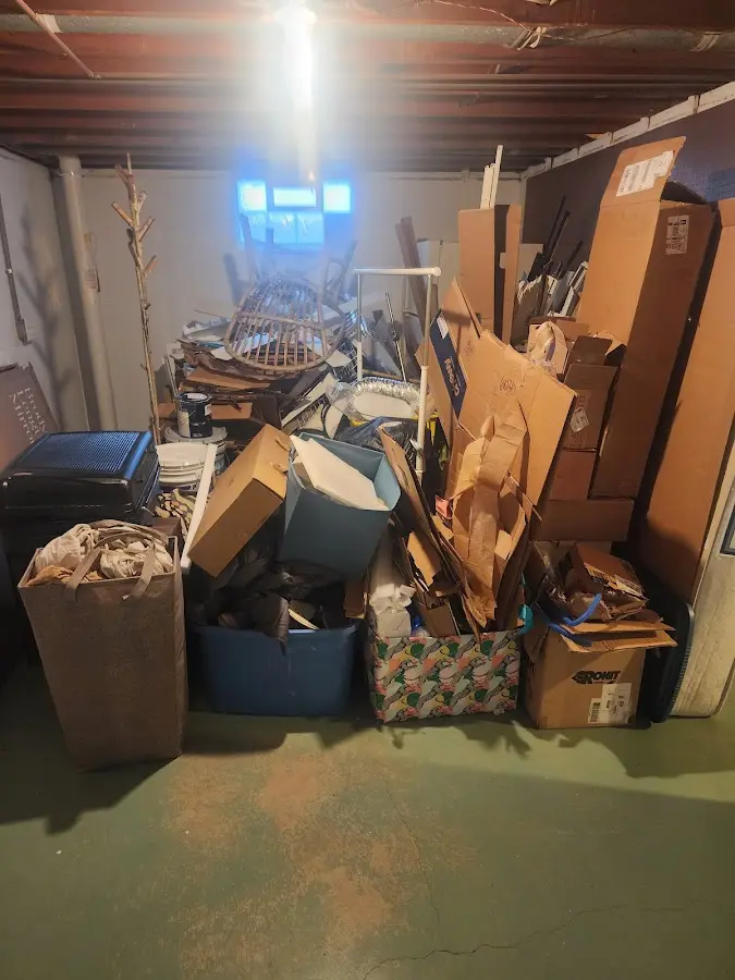 Roll-off dumpster container at job site for Construction Dumpster Rental in Duanesburg